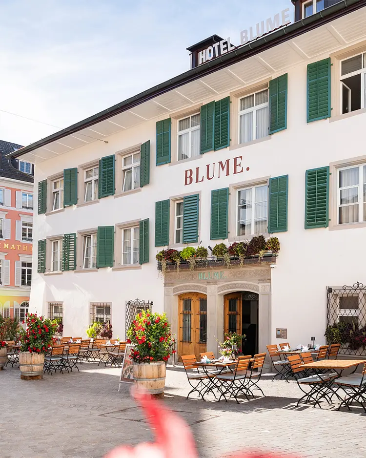 BLUME. Baden Hotel & Restaurant - Baden, Schweiz | Good Travel